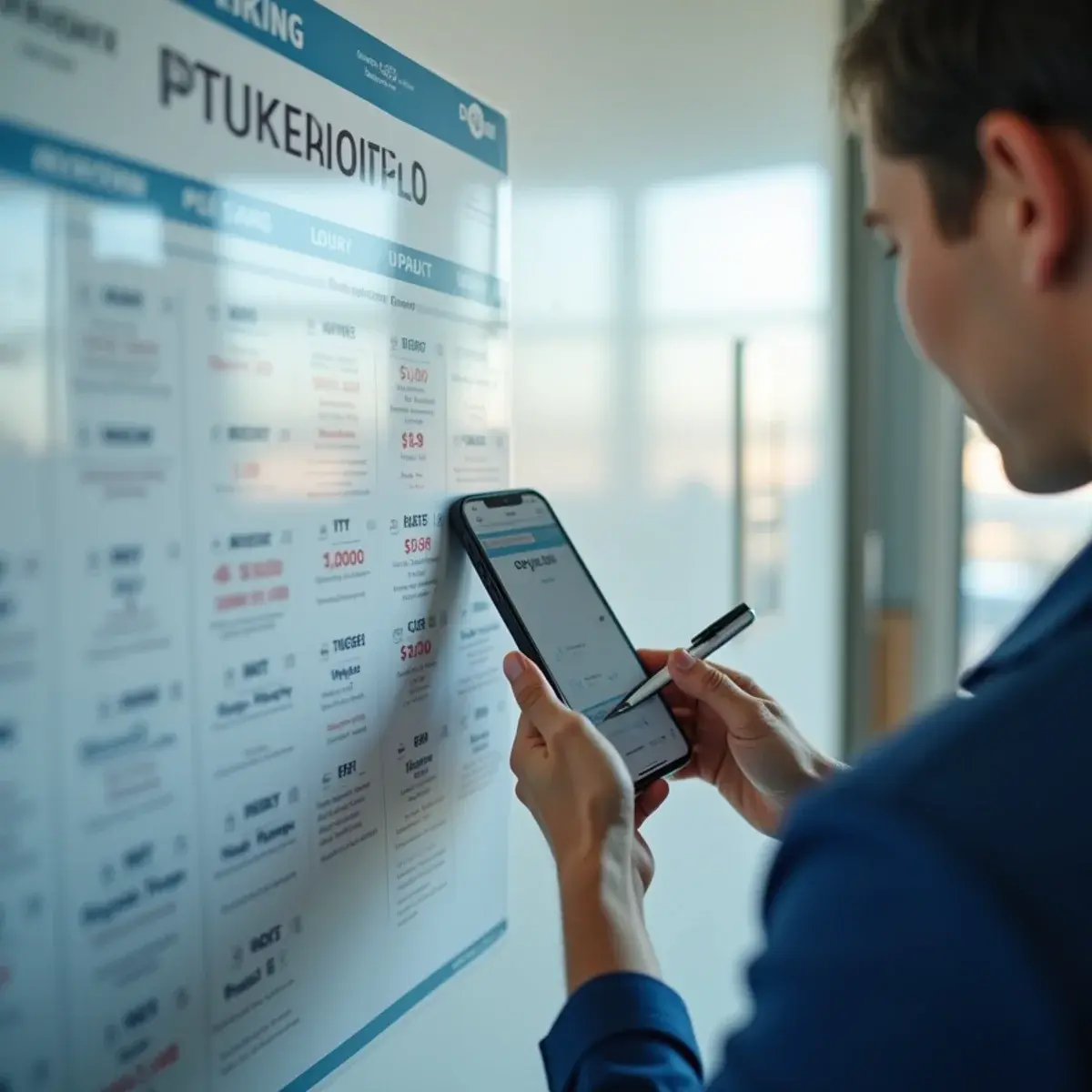 Do You Need a Visa or Travel Authorization to Fly Abroad?: a close-up of a wall calendar and a phone showing fare options with a pen circling a cheaper date, planning