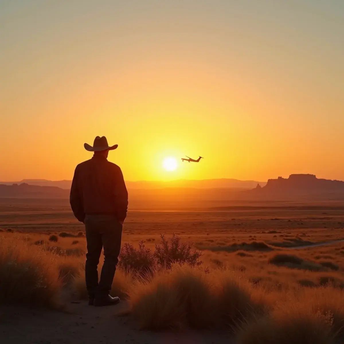 Flights to North Dakota: North Dakota Theodore Roosevelt badlands at sunset